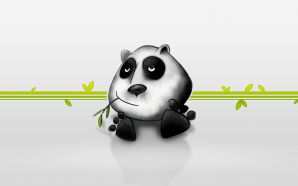 3D panda wallpaper