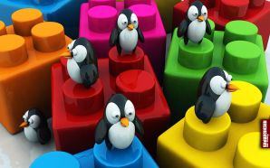3D Archigraphs Creative penguins