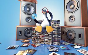 Penguin DJ Wallpaper