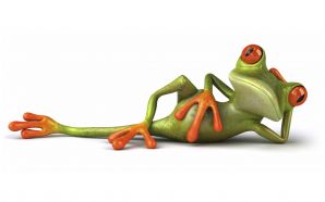 Free frog 3d wallpaper for desktop