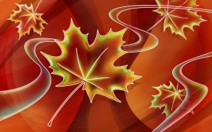 Free the 3D Maple Leaf wallpaper