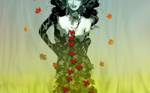 leaf goddess wallpaper