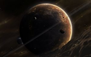Universe and planets digital art wallpaper outpost