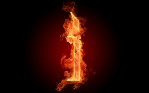 The fiery English alphabet picture I
