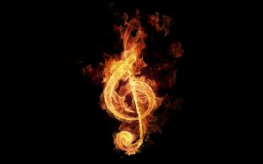 fiery music symble
