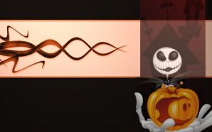 Skull & Halloween Pumpkin