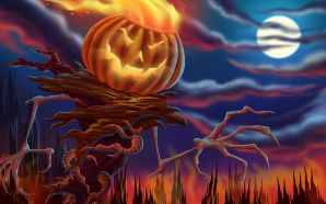 8 Halloween Wallpaper - Halloween Digital illustration