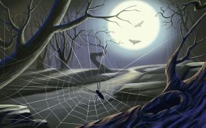 11 Halloween Spiders Picture - Halloween illustration