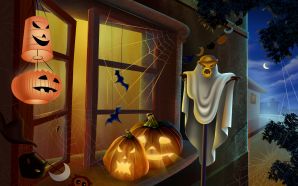 26 Halloween Wallpaper - Halloween Digital illustration