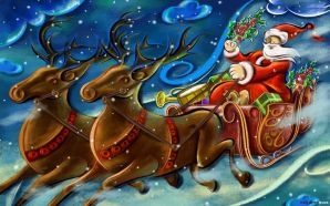 Free Christmas Deer wallpaper