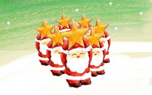 Free Adorable Santa Claus wallpaper