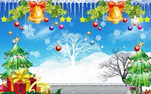 Free Christmas Nature and Gifts wallpaper
