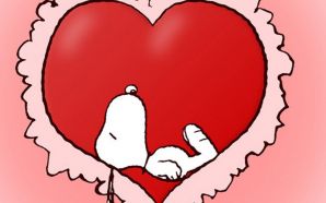 Free Snoopy in Heart Pictures wallpaper