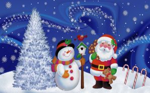 Merry xmas and Happy New Year - HooHoo Christmas Rerun