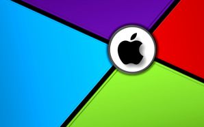 Apple Inc Wallpaper - Colorful Mac