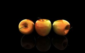 Apple Inc Wallpaper - Golden Apples