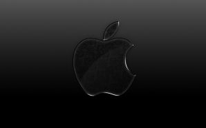 Apple Inc Wallpaper - Shiny Black Apple