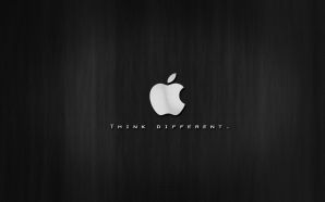 Apple Inc Wallpaper - just think diffrent-Apple