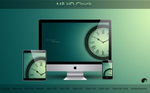 Apple Inc Wallpaper - hd clock
