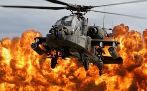 Helicopters - black hawk explosion
