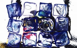 colorful abstract effect of glass and shards da046037a
