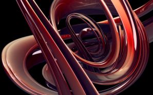 3D Abstract Tunnel Wallpaper