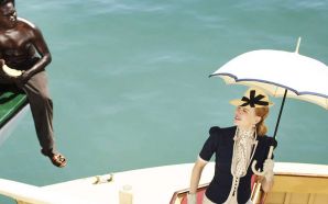 Nicole Kidman on Boat