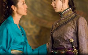 Michelle Yeoh and Isabella Leong
