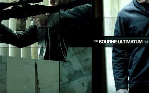 Matt Damon (Jason Bourne) shooting