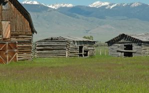Abandoned Ranch Buildings, Montana