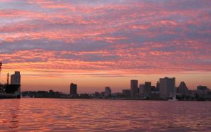 Inner Harbor Sunset picture
