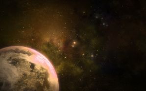 Planet in space wallpaper