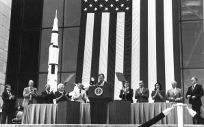 President George Bush and Apollo 11 Astronauts 1989