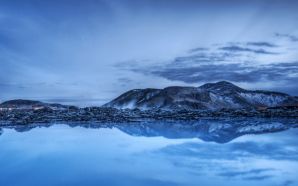 HDR Iceland Landscape The Milky Blue Lagoon