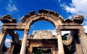Temple of Hadrian 2C Ephesus 2C Izmir 2C Turkey
