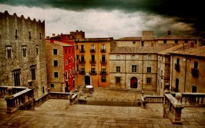 Cityscape of Girona