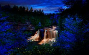 Free Waterfalls Wallpaper - DREAM FOREST FALLS
