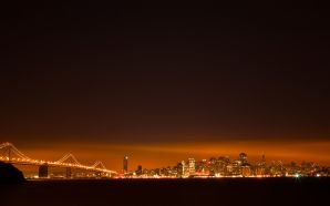 Beautiful Bridges wallpaper free - Golden Gate Bridge At Night