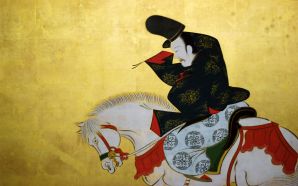 Horse wallpaper - Sakai Hoitsu