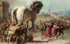 Horse wallpaper - trojan horse
