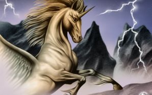 Horse wallpaper - the unicorn
