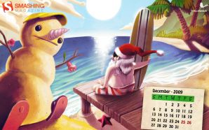 december-09-santas beach-calendar