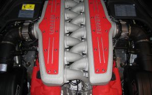 Novitec Rosso Ferarri 599 GTB engine
