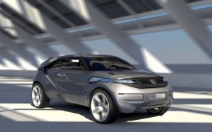 Dacia Duster Crossover Concept running