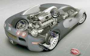 Bugatti Veyron internal design