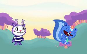 Mime and Petunia - Happy Tree Friends