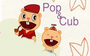 Pop and Cub - Happy Tree Friends