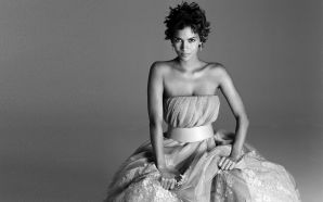 Halle Berry 2013 black and white