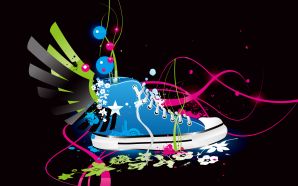 Colorful Vector Shoe HD