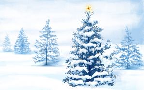 Christmas Snow Trees